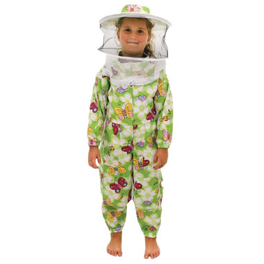 Child Beekeeping Suit Green with Veil (Size 6-9),CL628, Mann Lake Ltd.