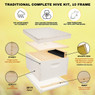 Traditional Complete Hive Kit, 10 Frame,Z606, Mann Lake Ltd.